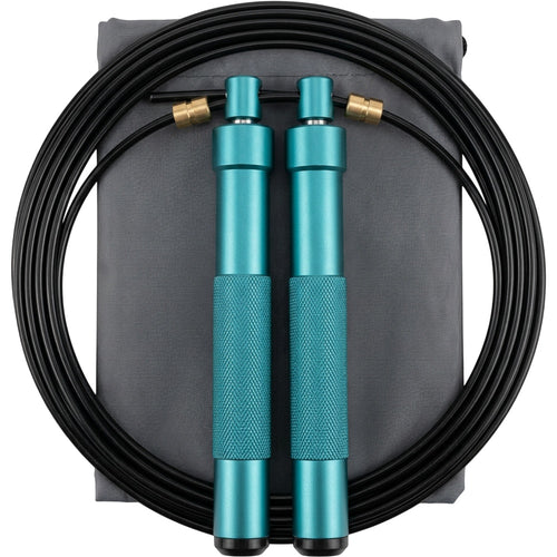 Jndwkv Dual Bearing Steel Cable Speed Jump Rope 3 m Teal - Product view